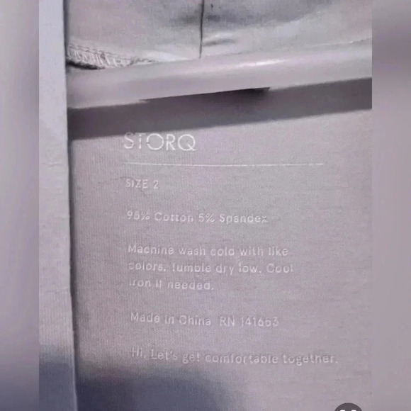 Storq Grey Maternity/Nursing Robe Size S - Picture 3 of 3